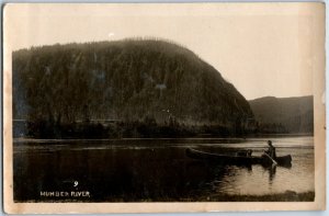 1910s-20s RPPC Humber River New Foundland, Canada J.C. Parsons Postcard 4 F208