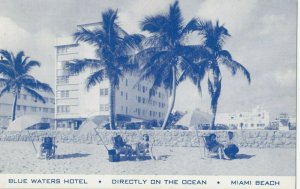 MIAMI BEACH, Florida, 1953; Blue Water Hotel