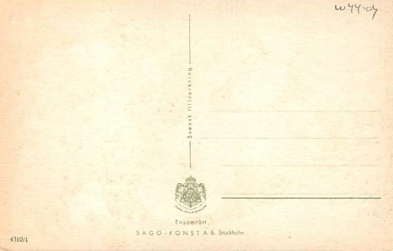 Santa Claus Postcard Old Christmas Post Card Unused