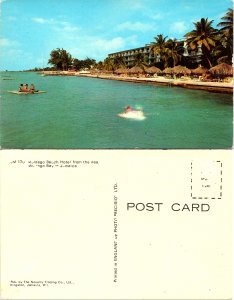 Montego Beach Hotel from the sea, Montego Bay, Jamaica (6568