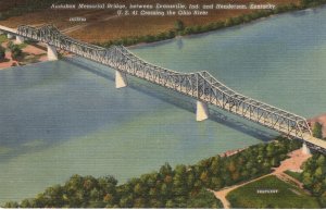 PC6859 AUDUBON BRIDGE, EVENSVILLE, IN & HENDERSON, KY