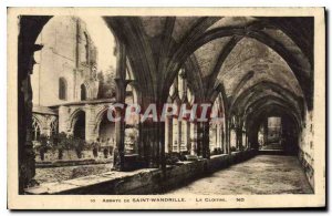 Postcard Abbey of Saint Wandrille the Cloitre