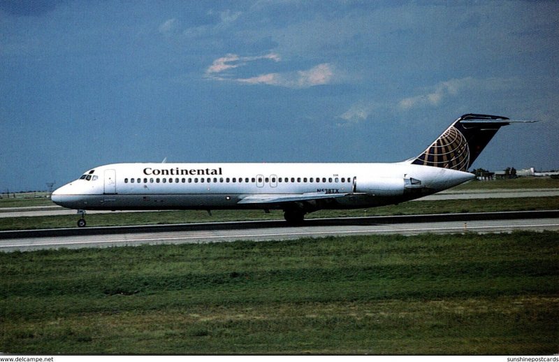 Continental Airlines McDonnell Douglas DC-9-32 At Denver Stapleton Internatio...