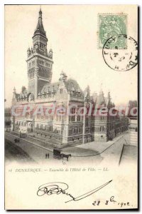 Old Postcard Set Of I'Hotel Dunkirk Town