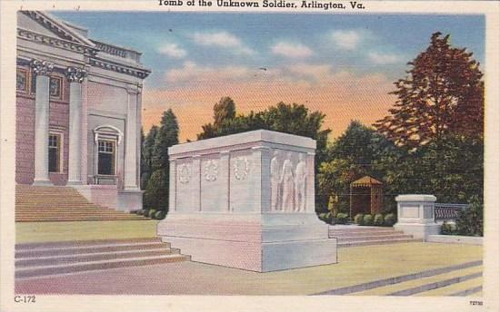 Tomb Of The Unknown Soldier Arlington Virginia