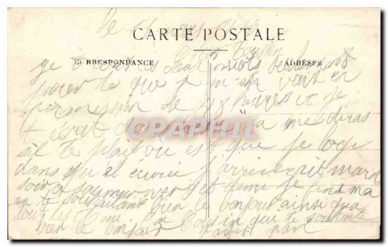 Old Postcard Saint Martin of Station Road Square