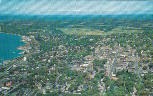 Vermont Burlington Aerial View 1960