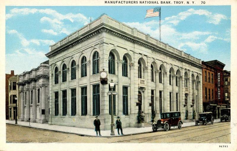 NY - Troy. Manufacturer's National Bank