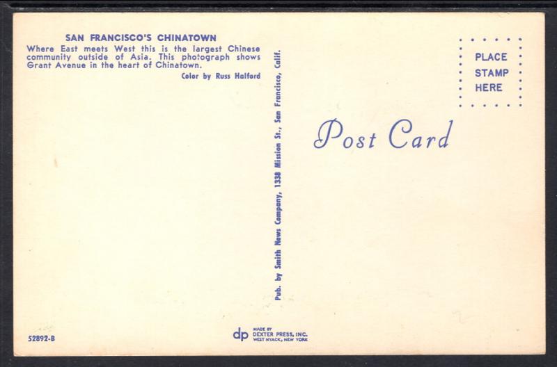 San Francisco's Chuinatown,CA BIN