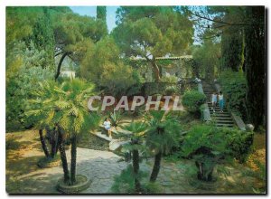 Postcard Modern Family House Les Issambres Var Val d'Esquieres Park