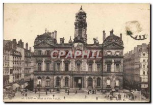 Old Postcard Lyon City Hall