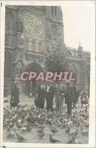 PHOTO CARD Paris Notre Dame Pigeons