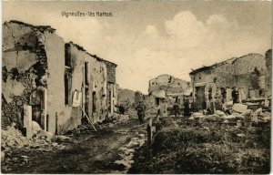 CPA Vigneulles-les-Hattonchatel - Rue - Strassenpartie - Ruines (1036918)