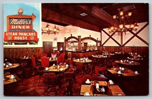 Muller's Diner & Bavarian Cocktail Lounge - Stroudsburg, Pennsylvania - Postcard