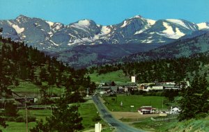 Colorado - Estes Park near the entrance to Rocky Mountain Natl Park - c1960