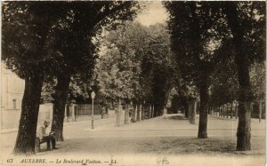 CPA AUXERRE - Le Boulevard Vauban (658593)