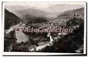 Postcard Old Foix Ariege Vue Generale