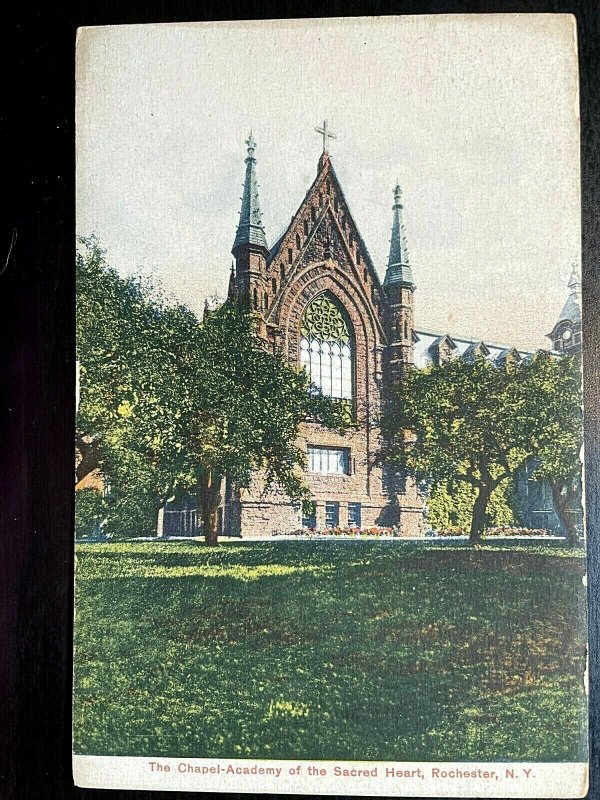 Vintage Postcard 1907-1915 Chapel-Academy of the Sacred Heart.Rochester New York