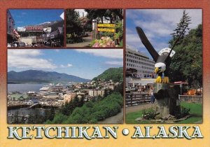 Alaska Ketchikan Composite View Of Ketchikan Alaskas First City