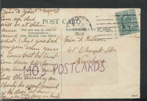 Family History Postcard - Kitson - 65 Cheap Street,Newbury, Berkshire RF2829