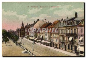 Old Postcard Colmar Avenue of the Republic