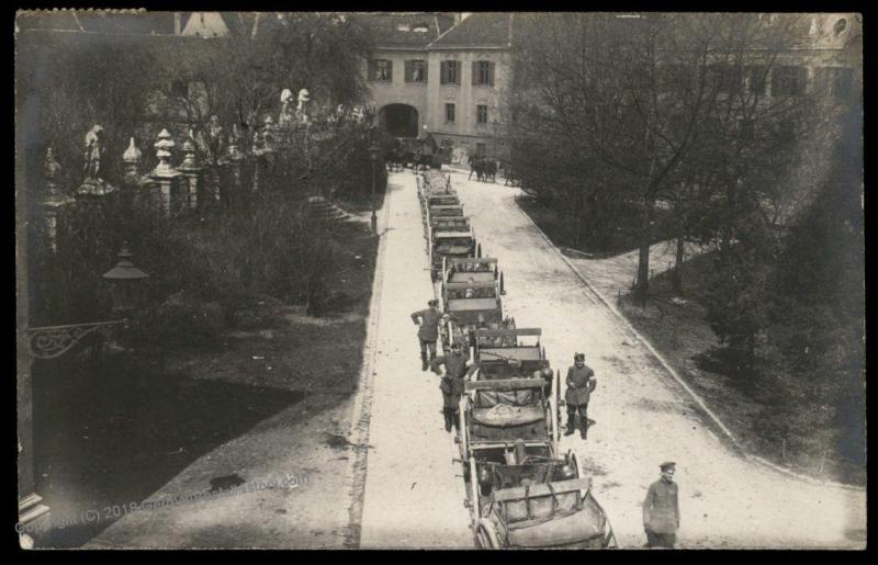 German Revolution 1919 Freikorps Regierungstruppen Augsburg Bavaria RPPC 86987