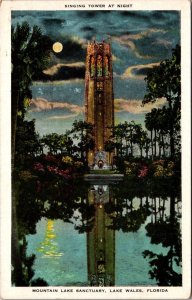 Florida Lake Wales The Singing Tower At Night 1931