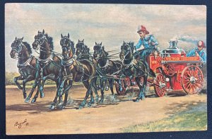 Mint USA Advertising Picture Postcard Victor Six Pony Hitch