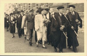 Netherlands Queen Juliana Prince Bernhard RPPC Vintage Postcard 07.10