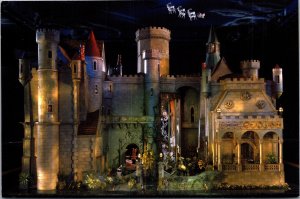 Postcard IL Chicago Museum Science Industry Fairy Castle