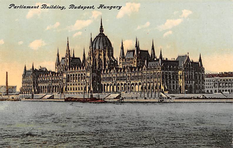 Parliament Building Budapest Republic of Hungary Unused 