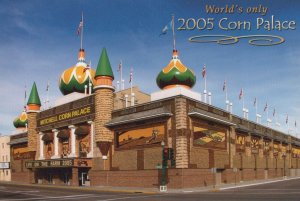 America Postcard - World's Only Corn Palace,Mitchell, South Dakota  RRR247