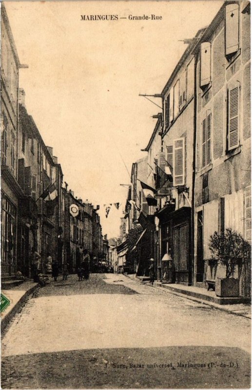 CPA MARINGUES - Grande-Rue (72612)