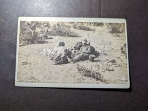 Mint Mexico Mexican Revolution PPC Postcard Mexican Soldier and Family