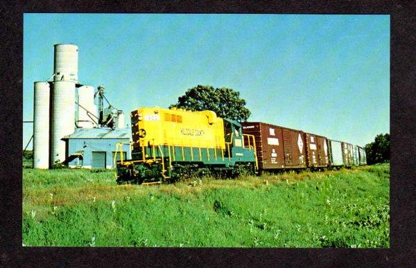 MI Hillsdale County Train Railroad QUINCY MICHIGAN RR