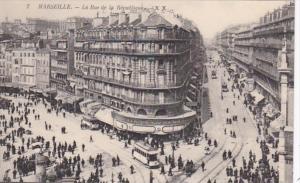 France Marseilles La Rue de la Republique