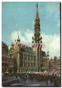 Postcard Modern Hotel Restaurant Benelux Brussels