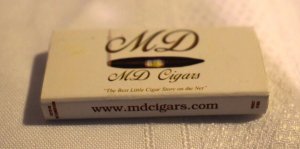 MD Cigars Matchbox