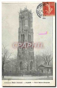 Old Postcard Collection Diary Paris Tour Saint Jacques