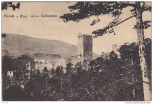 Baden b. Wien , Austria , 00-10s ; Ruine Rauhenstein