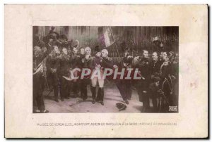 Old Postcard History Napoleon 1st Museum of Versailles Montfort Farewell of N...