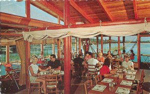 HOMOSASSA SPRINGS, Florida  FL   Interior YARDARM RESTAURANT  Roadside Postcard