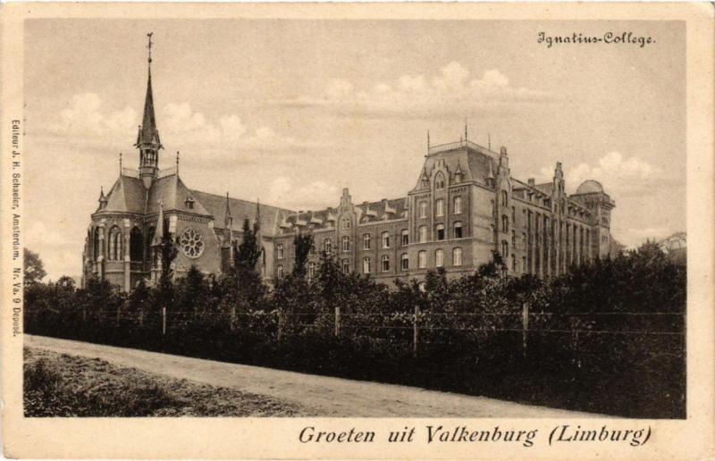 CPA AK Ignatius-College Groeten uit VALKENBURG LIMBURG NETHERLANDS (604542)