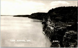 RPPC View of Lake Norfork, AR Vintage Postcard K21