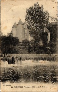 CPA La Trimouille - Chateau de la Riviére (111762)