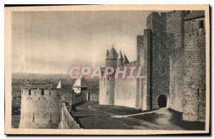 Postcard Old Cite Carcassonne Strings Tour High St Nazaire
