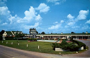 Corinth, Mississippi - The Corinth Motel - Panel Ray Heat - in the 1950s