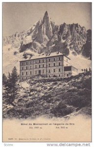 Hotel Du Montanvert Et l'Aiguille Du Dru, France, 1900-1910s
