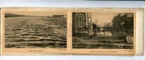 168088 Russia LENINGRAD Flood 1924 by BULLA 16 Cards 1924 year