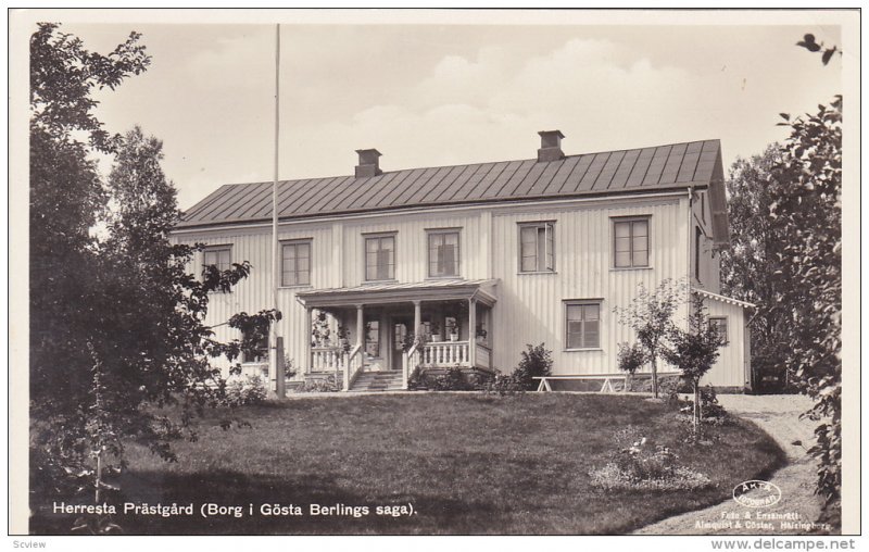 RP: Herrwsta Prastgard (Borg i Gosta Berlings saga) , Sweden , 20-30s